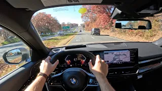 2024 BMW 530i xDrive - POV Test Drive | 0-60