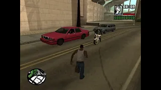 How to spray Gang Tag #91 at the beginning of the game - GTA San Andreas