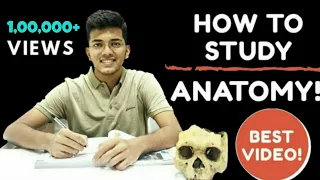 How to study ANATOMY effectively! Memorization techniques, Basics building and Practice Tips!