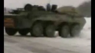 APC (BTR) drifting