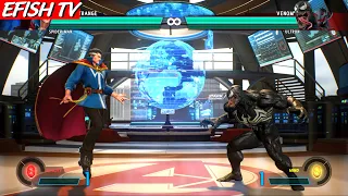 Doctor Strange & Spider-Man vs Venom & Ultron (Hardest AI) - Marvel vs Capcom: Infinite