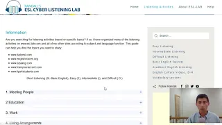 Searching the Site - esl-lab.com