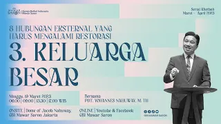 Ibadah Minggu GBI Mawar Saron Jakarta II - 19 Maret 2023