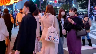 [4K 60fps] 💖 Shinjuku Kabukicho View in the evening. Tokyo, Japan. জাপানের শিনজুকু শহরে ভ্রমণ।