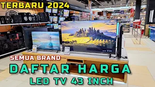 HARGA TV 43 INCH SEMUA MERK ‼️ TERBARU MARET 2024 |  Berikut Spesifikasi