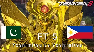 Tekken 8: Yoshimitsu Mirror Match vs Flashimitsu | Pakistan vs Philippines Showdown!