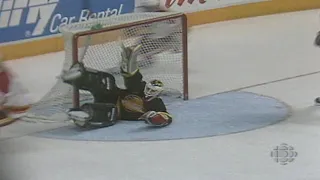 Throwback: Kirk McLean - "The Save" in Game 7 OT vs Flames (Apr. 30, 1994) (CBC) HD60FPS