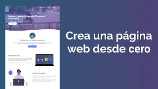 💻 COMO crear una PAGINA WEB desde cero con HTML y CSS (DESDE CERO)