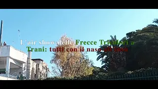 Trani 12 5 2024 frecce tricolore