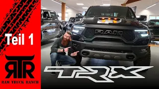 erster TRX auf der RTR - RAM Truck Ranch in Solingen - Nico zeigt euch die Details TEIL 1