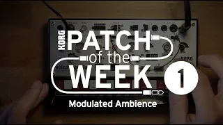 volca modular Patch of the Week 1: Modulated Ambience