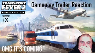 Transport Fever 2 Console Edition | Gameplay Trailer Reaction | Out March 9th 2023 | Xbox Series X