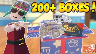 Opening My Boxes In The Rec Center!