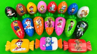 Mixed Shapes: Looking For Paw Patrol With Slime Coloring: Chase, Marshall,...Satisfying ASMR Video