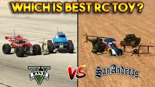 GTA 5 VS GTA SAN ANDREAS : WHICH IS BEST RC TOY?