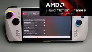 How to Enable AMD Fluid Motion Frames (AFMF) on Rog Ally