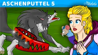 Aschenputtel Folge 5 - Der Große böse Wolf  Märchen für Kinder l Gute Nacht geschichte für kinder