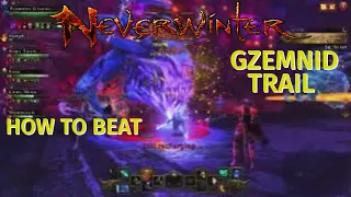 Neverwinter : HOW TO BEAT GZEMNID TRAIL