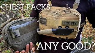 CHEST PACKS? Good for Survival and Bushcraft Hiking?  - BASTION GEAR Tactical Chest Bag