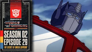 The Secret of Omega Supreme | Transformers: Generation 1 | Season 2 | E29 | Hasbro Pulse