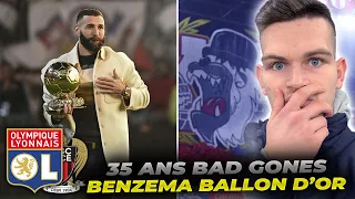 Vlog : Lyon 1-1 Nice 2022 - 35 ANS DES BAD GONES + PRÉSENTATION DU BALLON D'OR DE BENZEMA ! 🧨