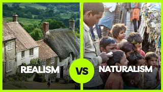 Realism and Naturalism Difference | Differences between Realism and Naturalism || Interview Question