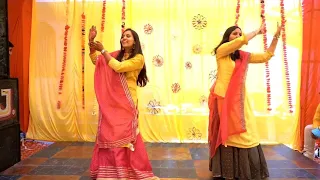 Haldi Mehndi Dance | Bride Sister And bhabhi | Monika Tater