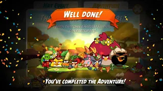 The Harvest Festival Hat Set! - Angry Birds 2 The Bountiful Adventure! (Level 1-8)