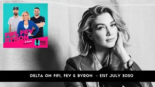 Delta Goodrem on Fifi, Fev & Byron - 21st July 2020