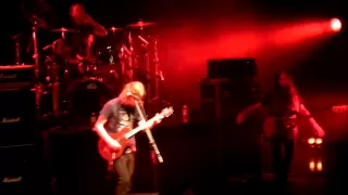 Beginning of Opeth show, Mikael's funny talking and Floating Guitar in Tokyo (Feb. 18, 2012)
