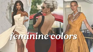 Femininity and COLOR || How To Dress Your Best