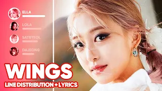 PIXY - Wings (Line Distribution + Lyrics Color Coded) PATREON REQUESTED