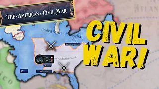 Winning the Civil War w/ the NEW War System Before Reconstruction!