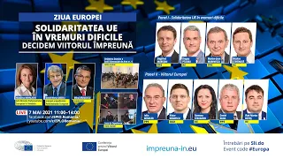 Solidaritatea UE în vremuri dificile. Decidem viitorul împreună