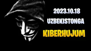 2023-YIL. 18-Oktyabr. O'ZBEKISTON KIBERHUJUMGA UCHRADI !!! @3PLANETA