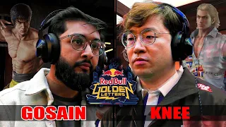 Knee (Steve/Feng) vs Gosain (Law) Top 8 | Red Bull Golden Letters 2023 | Tekken 7