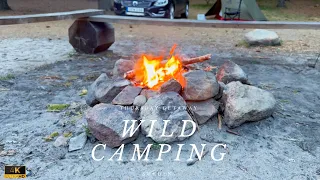 Wildcamping Sweden..Relaxing wildlife...Short story in 4K.  #wildcamping #solocamping