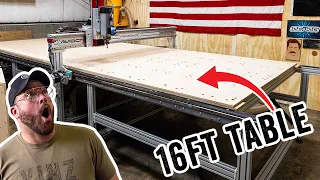 Did We Just Build The LARGEST CNC On Youtube?