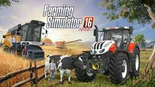 Making Silage With Multiplayer In Fs16 | Fs16 Multiplayer | Timelapse |