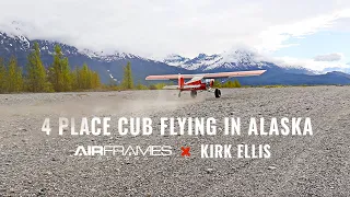 4 Place Super Cub Flying In Alaska