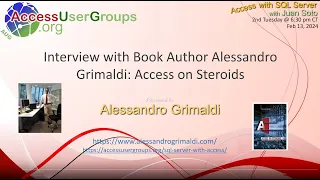 SA: Interview with Book Author Alessandro Grimaldi: Access on Steroids