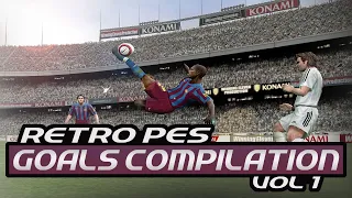 Retro PES Goals Compilation | Vol 1 | PS1 - PS2 - PS3