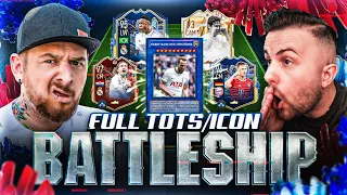 ER SPIELT YUGIOH TOTS GÖTTERKARTE 💀🤦‍♂️ FULL TOTS/ICON BATTLESHIP WAGER FIFA 23 vs @GamerBrother