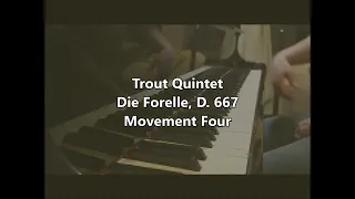 Trout Quintet | Die Forelle, D. 667 | Movement 4 | Franz Schubert