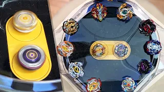 INVINCIBLE BEYBLADE CHALLENGE! - ALL Beyblade Burst Super Z Beys VS Infinite Artemis/Apollos