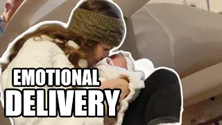 EMOTIONAL DELIVERY | BABY IS HERE|  Somers In Alaska