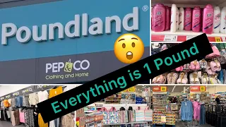 EVERY THING IS £1 | POUNDLAND UK STORE TOUR | POUNDLAND HAIL