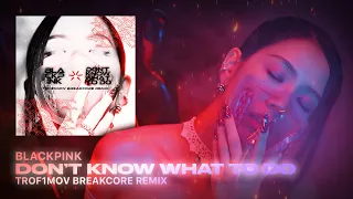 BLACKPINK - Don't Know What to Do (trof1mov breakcore remix)
