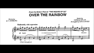 Intermediate Piano: Over The Rainbow (arr. by Dan Coates)