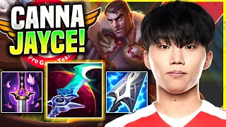 CANNA IS READY FOR JAYCE! - T1 Canna Plays Jayce Top vs Malphite! | Season 11